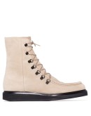 College suede ankle boots