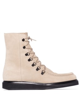 College suede ankle boots