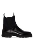 leather Chelsea boots