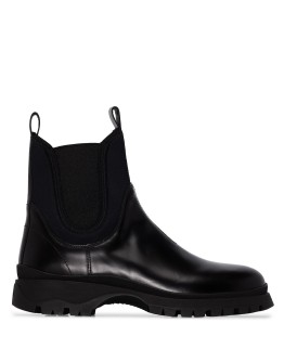 leather Chelsea boots