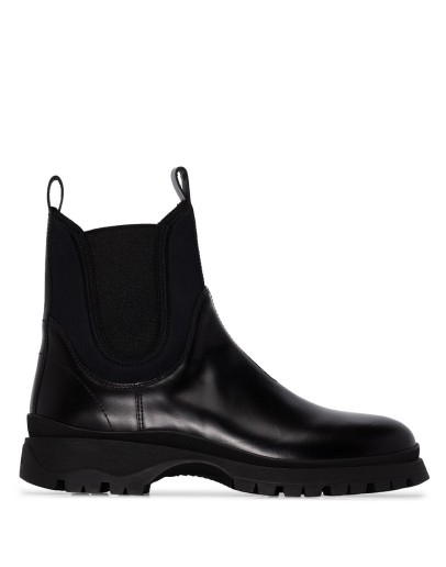 leather Chelsea boots