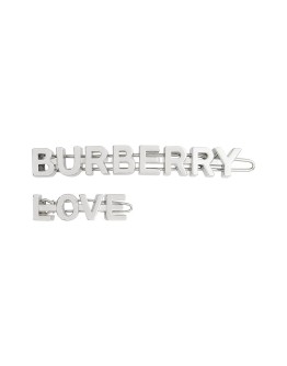 logo love hair clips
