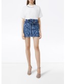 quilted denim TB envelope belt bag