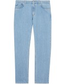 Japanese straight-leg jeans