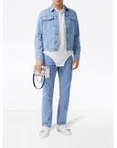 Japanese straight-leg jeans