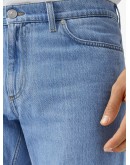 Japanese straight-leg jeans