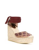 Heritage GG 120mm platform espadrilles