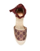 Heritage GG 120mm platform espadrilles