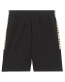 Vintage Check trim track shorts