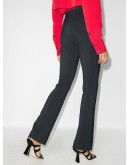 wrap waist tailored trousers