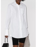 longline buttoned shirt