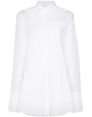 longline buttoned shirt