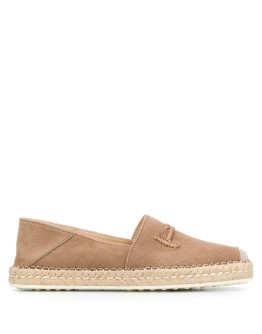 Double T flat espadrilles