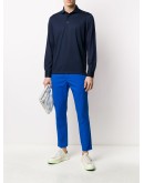 long-sleeved polo shirt