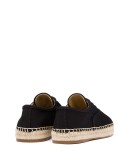 gabardine lace-up espadrilles