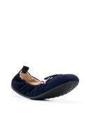 suede ballerina shoes