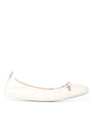 leather ballerina shoes 