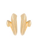 gold-plated sterling silver earrings