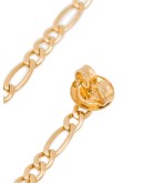 gold-tone chain loop earrings