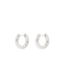 Almost hinged hoop earrings