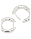Almost hinged hoop earrings