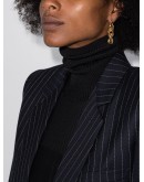 18kt gold-plated hoop earrings