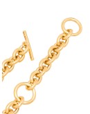 triple-loop chain toggle bracelet