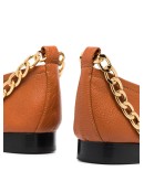 Nick chain detail loafers