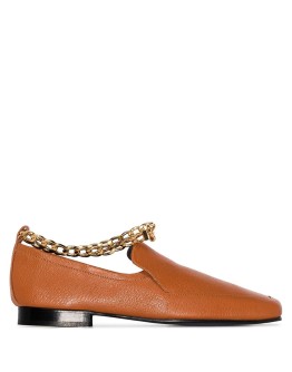 Nick chain detail loafers