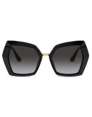 DG Monogram oversized-frame sunglasses