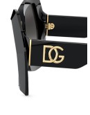 DG Monogram oversized-frame sunglasses
