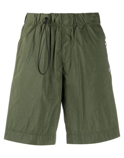 drawstring waist bermuda shorts
