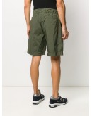 drawstring waist bermuda shorts