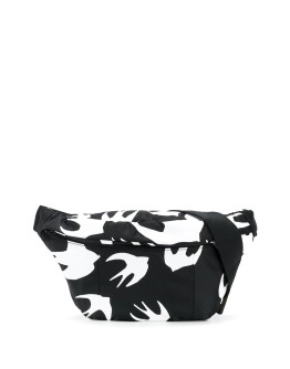 swallow print belt bag