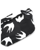 swallow print belt bag
