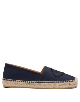 embroidered logo espadrilles