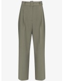 Elvira belted wide-leg trousers