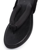 thong-strap tie-strap sandals