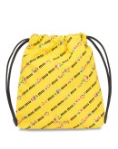 logo print drawstring pouch