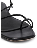 strappy wraparound-ankle sandals