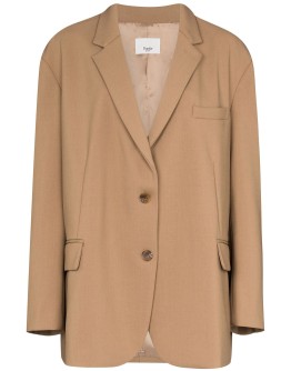Bea single-breasted boxy blazer