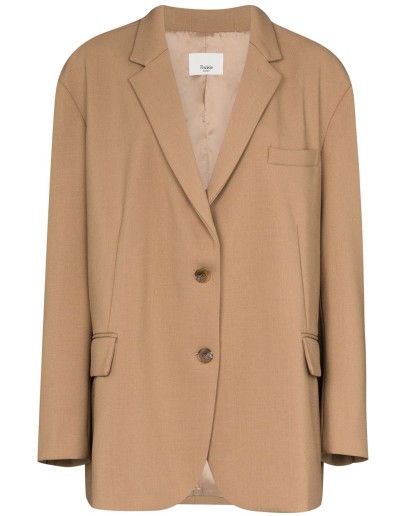 Bea single-breasted boxy blazer