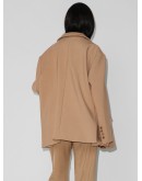Bea single-breasted boxy blazer