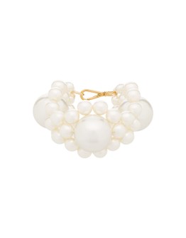 faux pearl bracelet