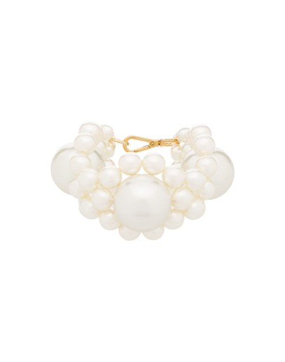 faux pearl bracelet
