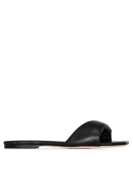padded flat sandals