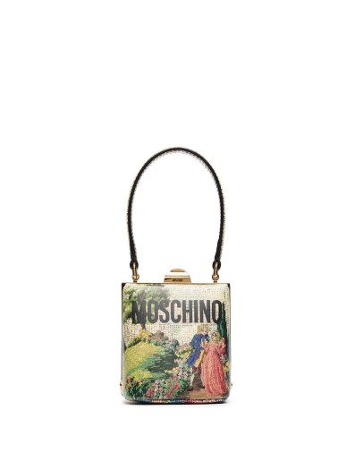 painting print mini bag