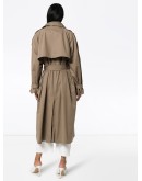wing-collar trench coach