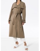 wing-collar trench coach