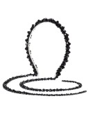 Drip beaded headband